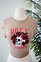 Load image into Gallery viewer, ROCKER CHICK CROP TOP
